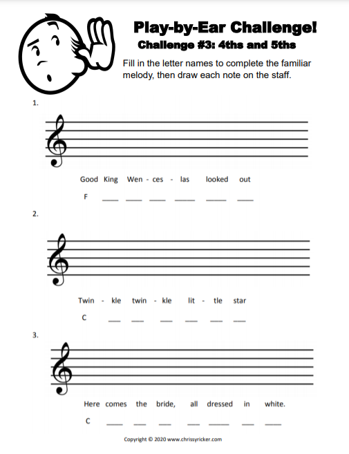 Play It by Ear, PDF